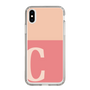 Slim Protection Case［ Original - initial two tone - C pink ］