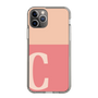 Slim Protection Case［ Original - initial two tone - C pink ］