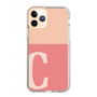 Slim Protection Case［ Original - initial two tone - C pink ］