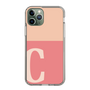 Slim Protection Case［ Original - initial two tone - C pink ］
