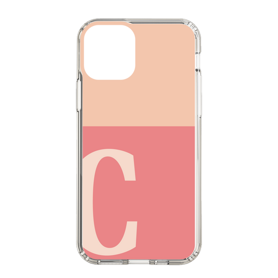 Slim Protection Case［ Original - initial two tone - C pink ］