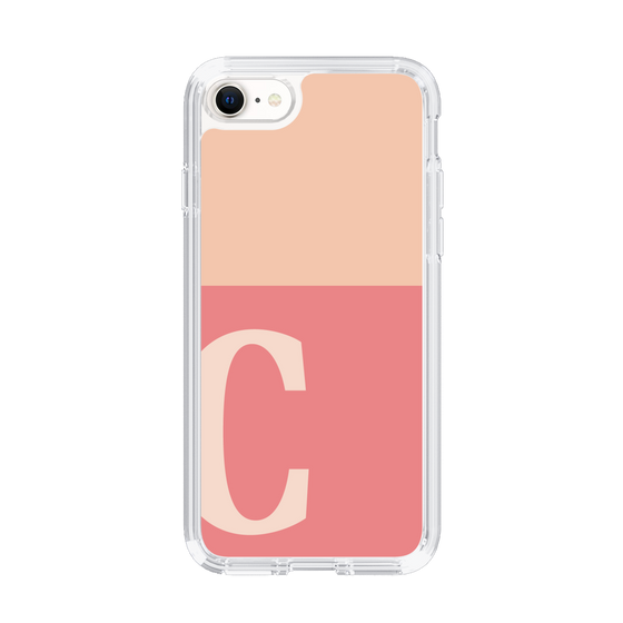 Slim Protection Case［ Original - initial two tone - C pink ］