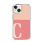 Slim Protection Case［ Original - initial two tone - C pink ］