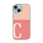 Slim Protection Case［ Original - initial two tone - C pink ］