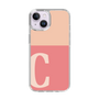 Slim Protection Case［ Original - initial two tone - C pink ］