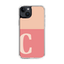 Slim Protection Case［ Original - initial two tone - C pink ］