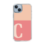 Slim Protection Case［ Original - initial two tone - C pink ］