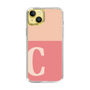 Slim Protection Case［ Original - initial two tone - C pink ］