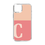 Slim Protection Case［ Original - initial two tone - C pink ］