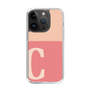 Slim Protection Case［ Original - initial two tone - C pink ］