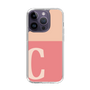 Slim Protection Case［ Original - initial two tone - C pink ］