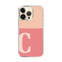 Slim Protection Case［ Original - initial two tone - C pink ］