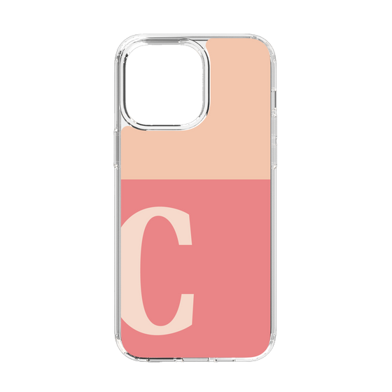 Slim Protection Case［ Original - initial two tone - C pink ］