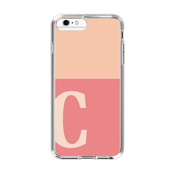 Slim Protection Case［ Original - initial two tone - C pink ］