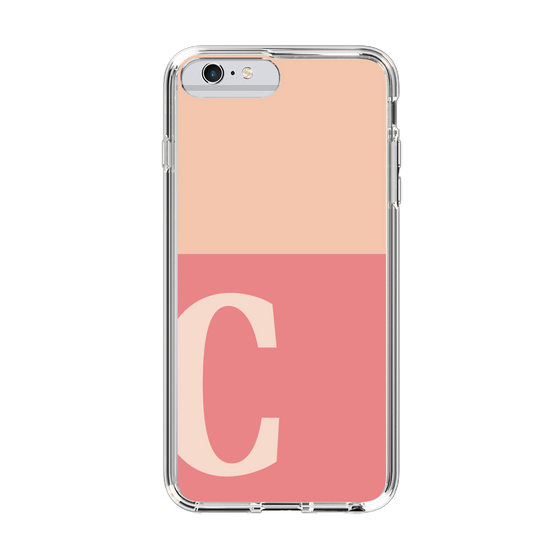 Slim Protection Case［ Original - initial two tone - C pink ］