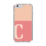 Slim Protection Case［ Original - initial two tone - C pink ］