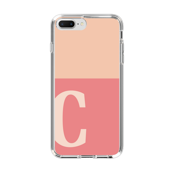 Slim Protection Case［ Original - initial two tone - C pink ］