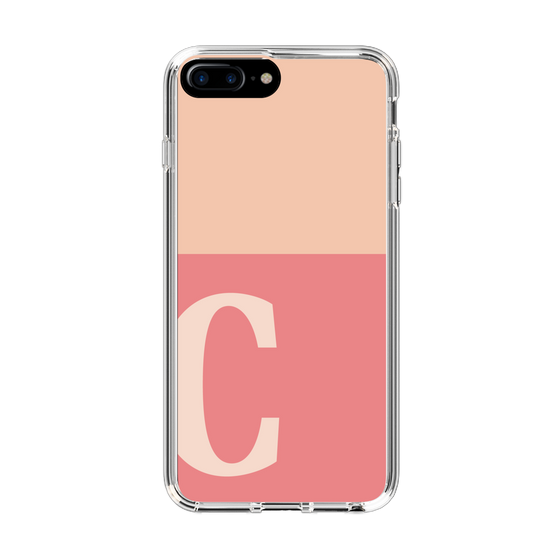 Slim Protection Case［ Original - initial two tone - C pink ］