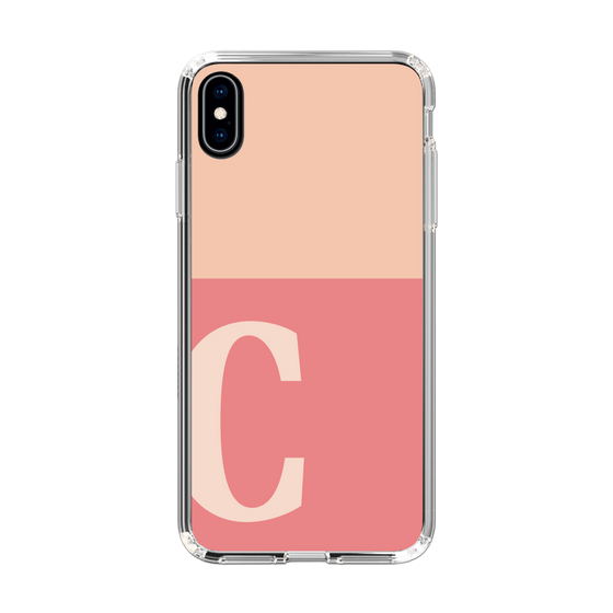 Slim Protection Case［ Original - initial two tone - C pink ］