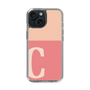 Slim Protection Case［ Original - initial two tone - C pink ］