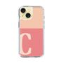 Slim Protection Case［ Original - initial two tone - C pink ］
