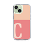 Slim Protection Case［ Original - initial two tone - C pink ］