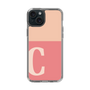 Slim Protection Case［ Original - initial two tone - C pink ］