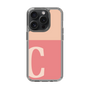 Slim Protection Case［ Original - initial two tone - C pink ］