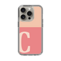Slim Protection Case［ Original - initial two tone - C pink ］