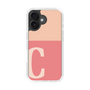 Slim Protection Case［ オリジナル - initial two tone - C pink ］
