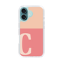 Slim Protection Case［ オリジナル - initial two tone - C pink ］