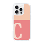 Slim Protection Case［ オリジナル - initial two tone - C pink ］