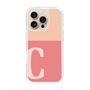 Slim Protection Case［ オリジナル - initial two tone - C pink ］
