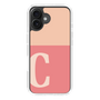 Slim Protection Case［ オリジナル - initial two tone - C pink ］