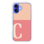 Slim Protection Case［ オリジナル - initial two tone - C pink ］