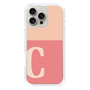 Slim Protection Case［ オリジナル - initial two tone - C pink ］