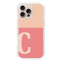 Slim Protection Case［ オリジナル - initial two tone - C pink ］