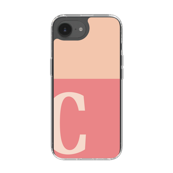 Slim Protection Case［ Original - initial two tone - C pink ］