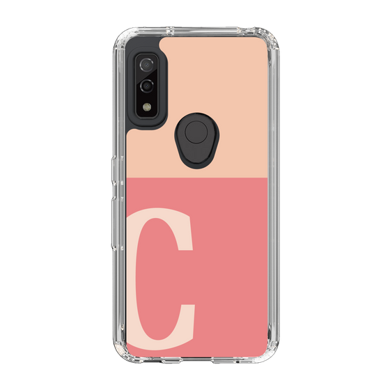 Slim Protection Case［ Original - initial two tone - C pink ］