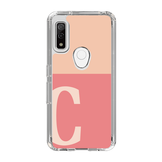 Slim Protection Case［ Original - initial two tone - C pink ］