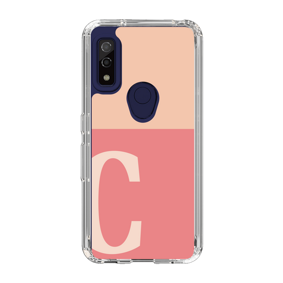 Slim Protection Case［ Original - initial two tone - C pink ］
