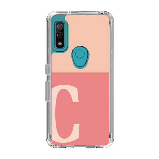 Slim Protection Case［ Original - initial two tone - C pink ］