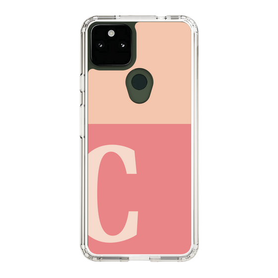 Slim Protection Case［ Original - initial two tone - C pink ］