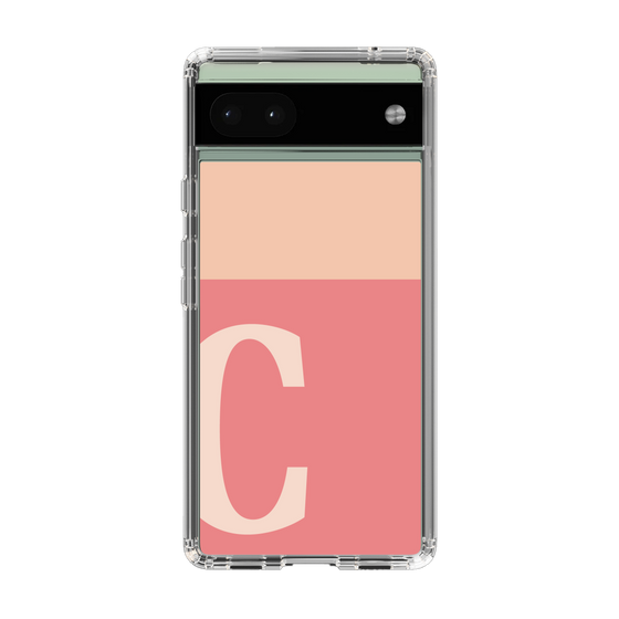 Slim Protection Case［ Original - initial two tone - C pink ］