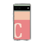 Slim Protection Case［ Original - initial two tone - C pink ］