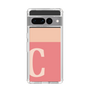 Slim Protection Case［ Original - initial two tone - C pink ］