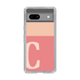 Slim Protection Case［ Original - initial two tone - C pink ］