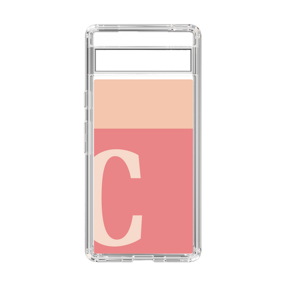Slim Protection Case［ Original - initial two tone - C pink ］