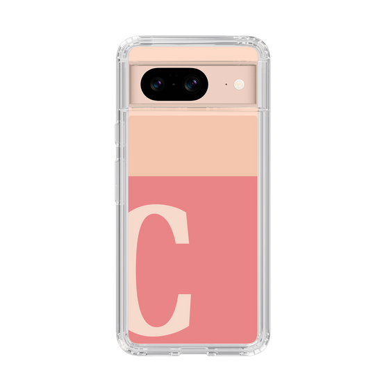 Slim Protection Case［ Original - initial two tone - C pink ］