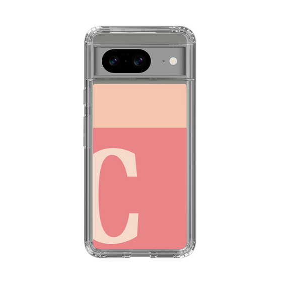 Slim Protection Case［ Original - initial two tone - C pink ］